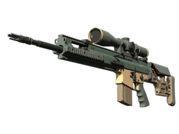 Souvenir SCAR-20 | Contractor (Well-Worn)