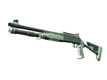 Souvenir XM1014 | Blue Spruce (Battle-Scarred)