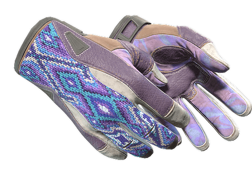 ★ Sport Gloves | Violet Beadwork (Field-Tested)