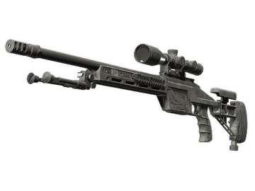 SSG 08 | Grey Smoke (Battle-Scarred)