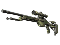 SSG 08 | Lichen Dashed (Well-Worn)