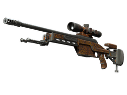 SSG 08 | Orange Filigree (Field-Tested)