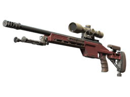 SSG 08 | Red Stone (Well-Worn)