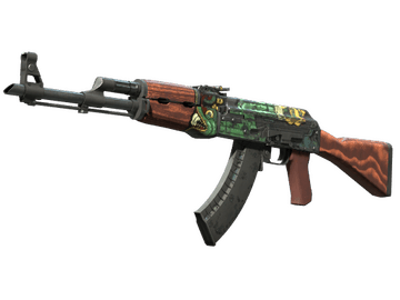 StatTrak™ AK-47 | Fire Serpent (Battle-Scarred)