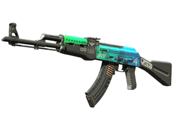 StatTrak™ AK-47 | Ice Coaled (Well-Worn)