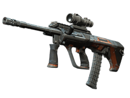 StatTrak™ AUG | Triqua (Battle-Scarred)