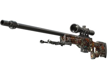 StatTrak™ AWP | PAW (Well-Worn)