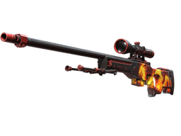 StatTrak™ AWP | Wildfire (Well-Worn)
