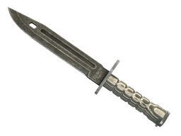 ★ StatTrak™ Bayonet | Black Laminate (Battle-Scarred)