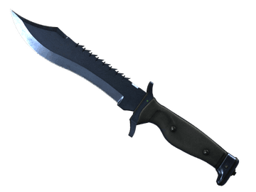 ★ StatTrak™ Bowie Knife | Blue Steel (Battle-Scarred)