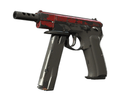 StatTrak™ CZ75-Auto | Crimson Web (Battle-Scarred)