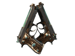 StatTrak™ Dual Berettas | Angel Eyes (Well-Worn)