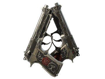 StatTrak™ Dual Berettas | Balance (Battle-Scarred)