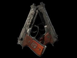 StatTrak™ Dual Berettas | Dualing Dragons (Battle-Scarred)