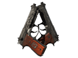 StatTrak™ Dual Berettas | Dualing Dragons (Minimal Wear)