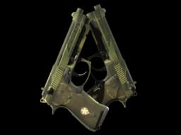 StatTrak™ Dual Berettas | Retribution (Minimal Wear)