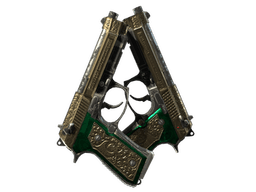StatTrak™ Dual Berettas | Royal Consorts (Field-Tested)