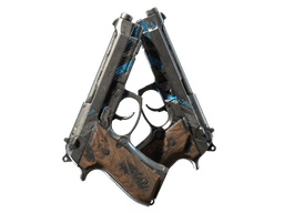 StatTrak™ Dual Berettas | Shred (Battle-Scarred)