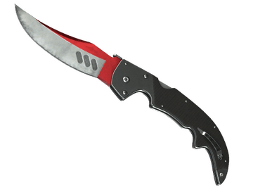 ★ StatTrak™ Falchion Knife | Autotronic (Well-Worn)