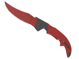 ★ StatTrak™ Falchion Knife | Crimson Web (Factory New)