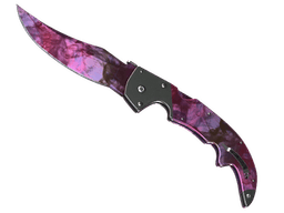★ StatTrak™ Falchion Knife | Doppler (Minimal Wear)