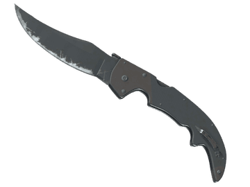 ★ StatTrak™ Falchion Knife | Night (Well-Worn)