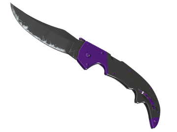 ★ StatTrak™ Falchion Knife | Ultraviolet (Field-Tested)