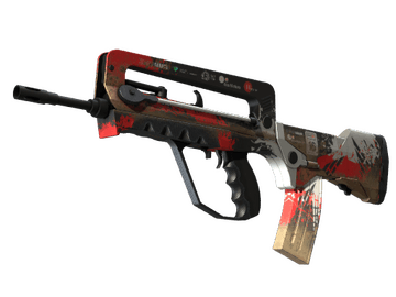 StatTrak™ FAMAS | Roll Cage (Factory New)