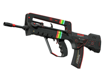 StatTrak™ FAMAS | ZX Spectron (Minimal Wear)
