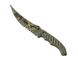 ★ StatTrak™ Flip Knife | Boreal Forest (Minimal Wear)