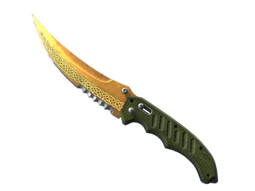 ★ StatTrak™ Flip Knife | Lore (Minimal Wear)