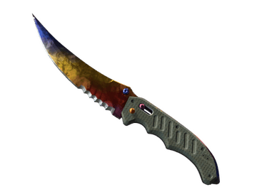 ★ StatTrak™ Flip Knife | Marble Fade (Minimal Wear)