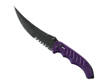★ StatTrak™ Flip Knife | Ultraviolet (Field-Tested)