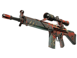 StatTrak™ G3SG1 | The Executioner (Well-Worn)