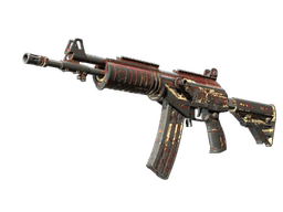 StatTrak™ Galil AR | Crimson Tsunami (Battle-Scarred)