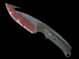 ★ StatTrak™ Gut Knife | Crimson Web (Battle-Scarred)
