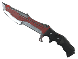 ★ StatTrak™ Huntsman Knife | Crimson Web (Battle-Scarred)