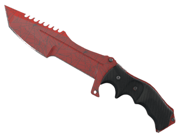 ★ StatTrak™ Huntsman Knife | Crimson Web (Factory New)