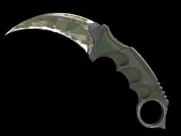 ★ StatTrak™ Karambit | Forest DDPAT (Battle-Scarred)