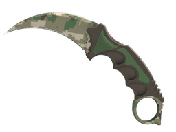 ★ StatTrak™ Karambit | Forest DDPAT (Minimal Wear)