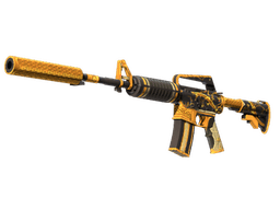 StatTrak™ M4A1-S | Golden Coil (Minimal Wear)