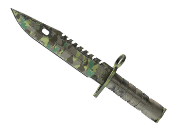★ StatTrak™ M9 Bayonet | Boreal Forest (Well-Worn)