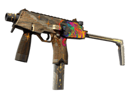StatTrak™ MP9 | Starlight Protector (Battle-Scarred)