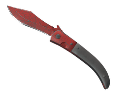 ★ StatTrak™ Navaja Knife | Crimson Web (Well-Worn)