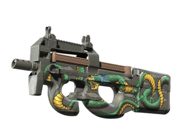 StatTrak™ P90 | Emerald Dragon (Factory New)