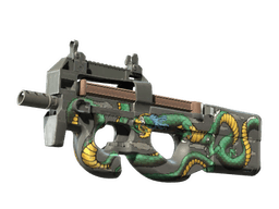 StatTrak™ P90 | Emerald Dragon (Minimal Wear)