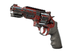 StatTrak™ R8 Revolver | Crimson Web (Battle-Scarred)