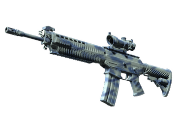 StatTrak™ SG 553 | Wave Spray (Factory New)