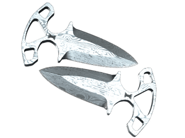 ★ StatTrak™ Shadow Daggers | Damascus Steel (Field-Tested)