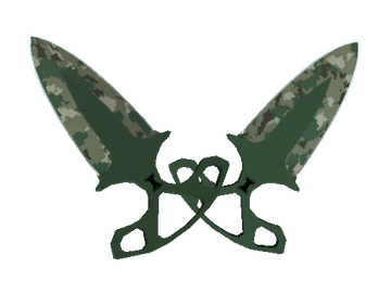 ★ StatTrak™ Shadow Daggers | Forest DDPAT (Factory New)